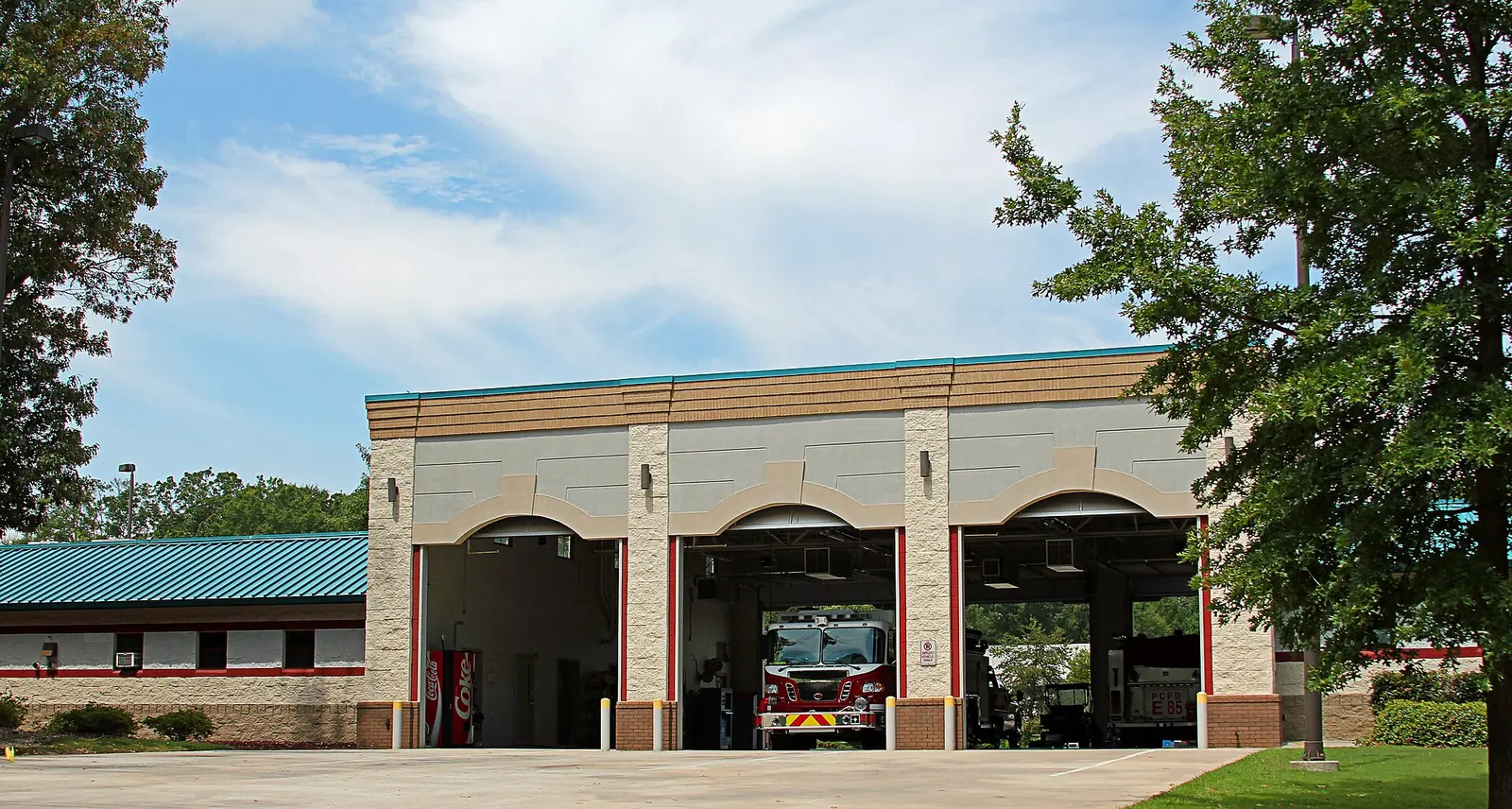 One of the Peachtree City Fire Department's stations.